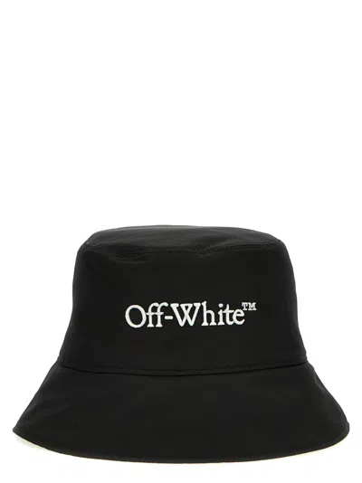 Off-white 'bookish' Bucket Hat In Black