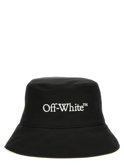 Off-white 'bookish' Bucket Hat In Black