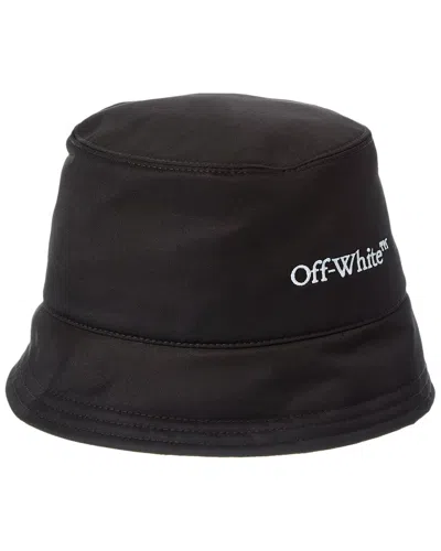 Off-white ™ Bookish Bucket Hat In Black