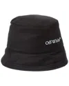 Off-white Bookish Bucket Hat In Black