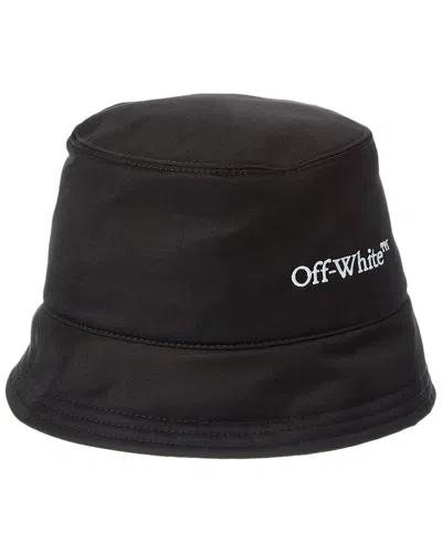Off-white Bookish Bucket Hat In Black