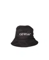 Off-white Bookish Bucket Hat In Black