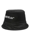 OFF-WHITE OFF-WHITE BOOKISH BUCKET HAT BLACK/WHITE