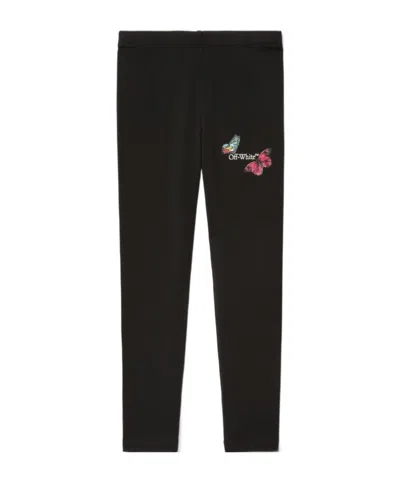 OFF-WHITE BOOKISH BUTTERFLY LEGGINGS
