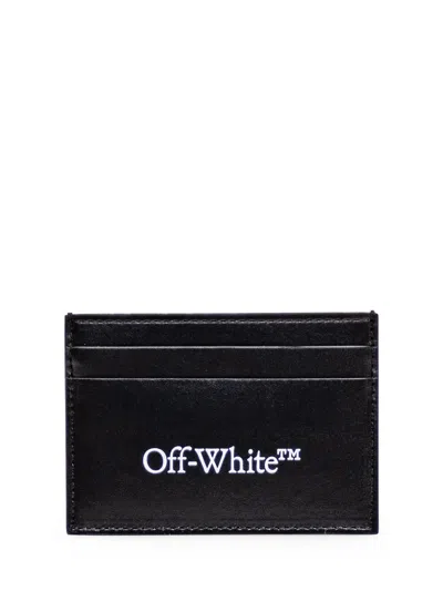 Off-white Bookish Card Case In Black