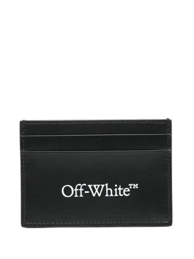 Off-white Bookish Card Case Accessories In Black