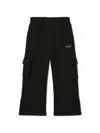 Off-white Bookish Cargo Sweatpants In Black
