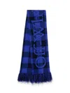 Off-white Bookish Check Scarf