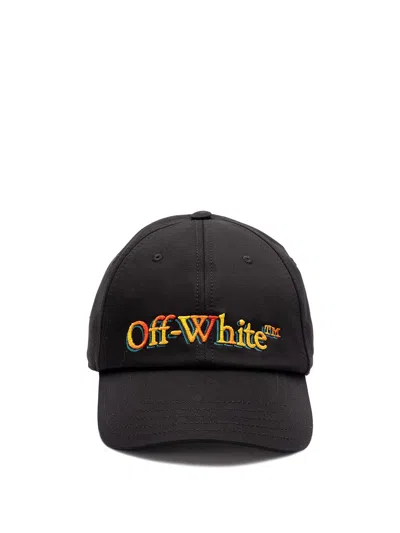 Off-white `bookish Degrade` Baseball Cap In Black  