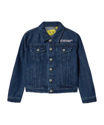 OFF-WHITE BOOKISH DENIM JACKET