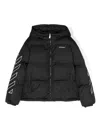Off-white Puffer Jacket In Black