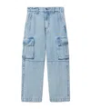 Off-white Bookish Diag Jeans In Blue