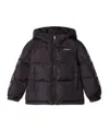 Off-white Bookish Diag Quilted Puffer Jacket In Black