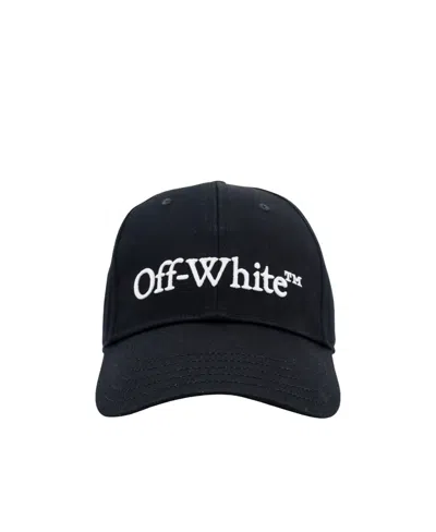 OFF-WHITE OFF-WHITE LOGO EMBROIDERED CURVED PEAK BASEBALL CAP