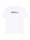 Off-white Arrow Flower Printed Crewneck T-shirt In White