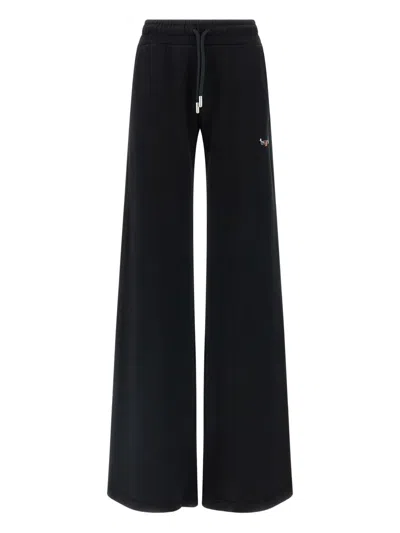 OFF-WHITE BOOKISH FLOWERS TROUSERS
