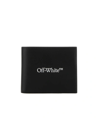 OFF-WHITE OFF-WHITE BOOKISH BI-FOLD WALLET