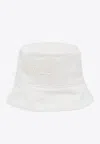 Off-white Bookish Logo-detail Bucket Hat In White