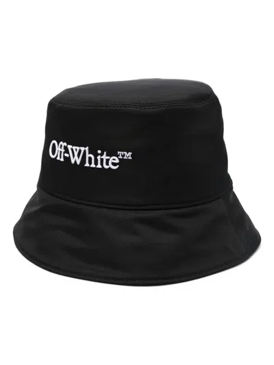Off-white Off White Cappello Bucket Con Ricamo In Multicolor