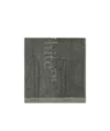 Off-white Bookish Logo-jacquard Towels (set Of 2) In Black