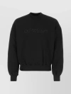 OFF-WHITE BOOKISH LOGO PRINT SWEATER