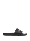 Off-white Bookish Logo Slides In Black