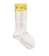 Off-white White Socks With Logo In White
