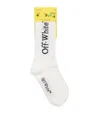 Off-white White Socks With Logo In White