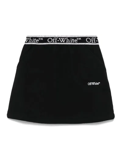 OFF-WHITE BOOKISH LOGOBAND SWEATSKIRT