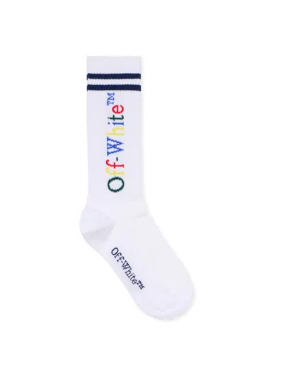 Off-white Bookish Long Socks In White