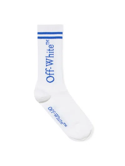 Off-white Kids' Bookish Long Socks In White