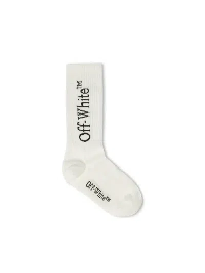 Off-white Bookish Long Socks In White