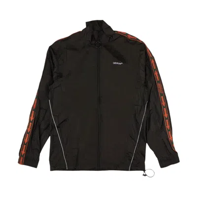 Pre-owned Off-white Bookish Nylon Jacket 'black/white'