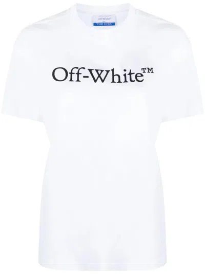 OFF-WHITE OFF-WHITE BOOKISH PRINTED T-SHIRT