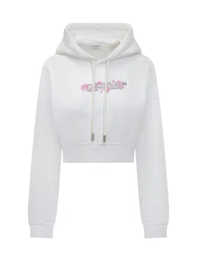 OFF-WHITE OFF-WHITE BOOKISH ROSES HOODIE