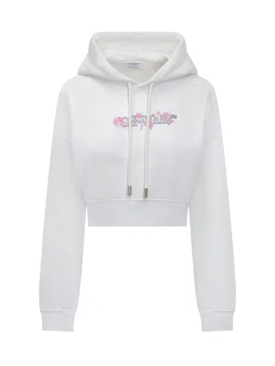 OFF-WHITE OFF-WHITE BOOKISH ROSES HOODIE