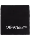 Off-white Bookish Scarf In Black