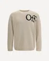 Off-white Bookish Shared Sweater In Neutral