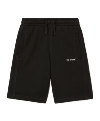 Off-white Bookish Shorts In Black