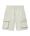 Off-white Diagonal Bookish Sweat Shorts In White