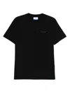 Off-white `bookish` Slim Short Sleeve T-shirt In Black