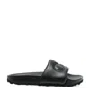 Off-white Bookish Sponge Logo-embroidered Slides In Black