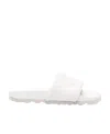 Off-white Bookish Sponge Logo-embroidered Slides In White