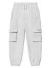 Off-white Diagonal Bookish Sweatpants In Grey