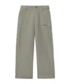 Off-white Bookish Trousers In Gray