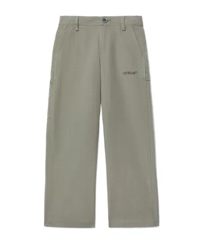 OFF-WHITE BOOKISH TROUSERS