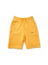 Off-white Bookishdiagsweatshort In Yellow
