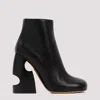 Off-white 110 Meteor Block Ankle Boots In Nappa Leather