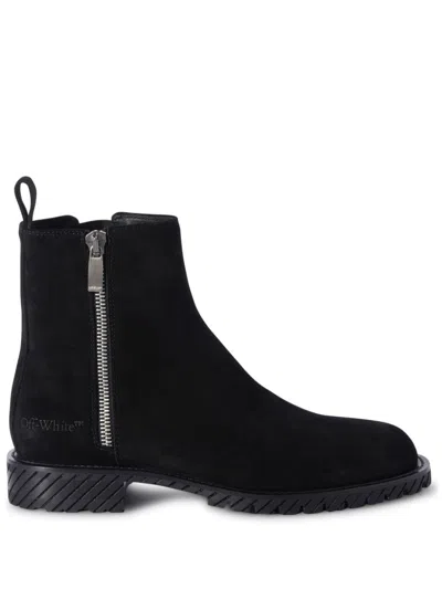 Off-white Boots In Black  