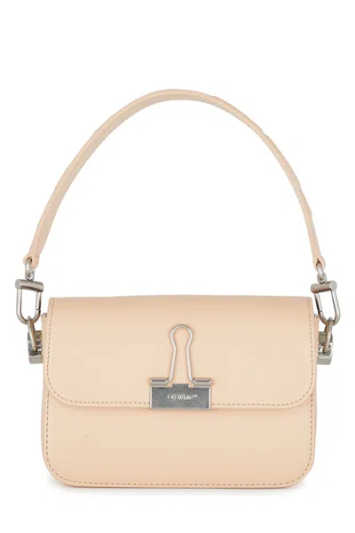 Off-white Woman Handbag Blush Size - Soft Leather In 2100